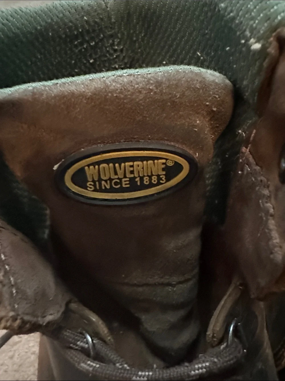 Wolverine Brown Men's Lace-Up Work Boots